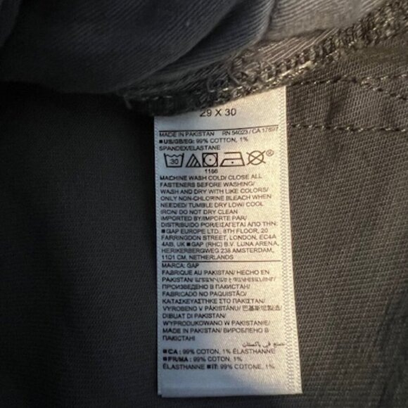 GapFlex Straight Jeans in  Gray 29X30 - Picture 7 of 7